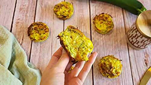 Mini flan de courgette et curry