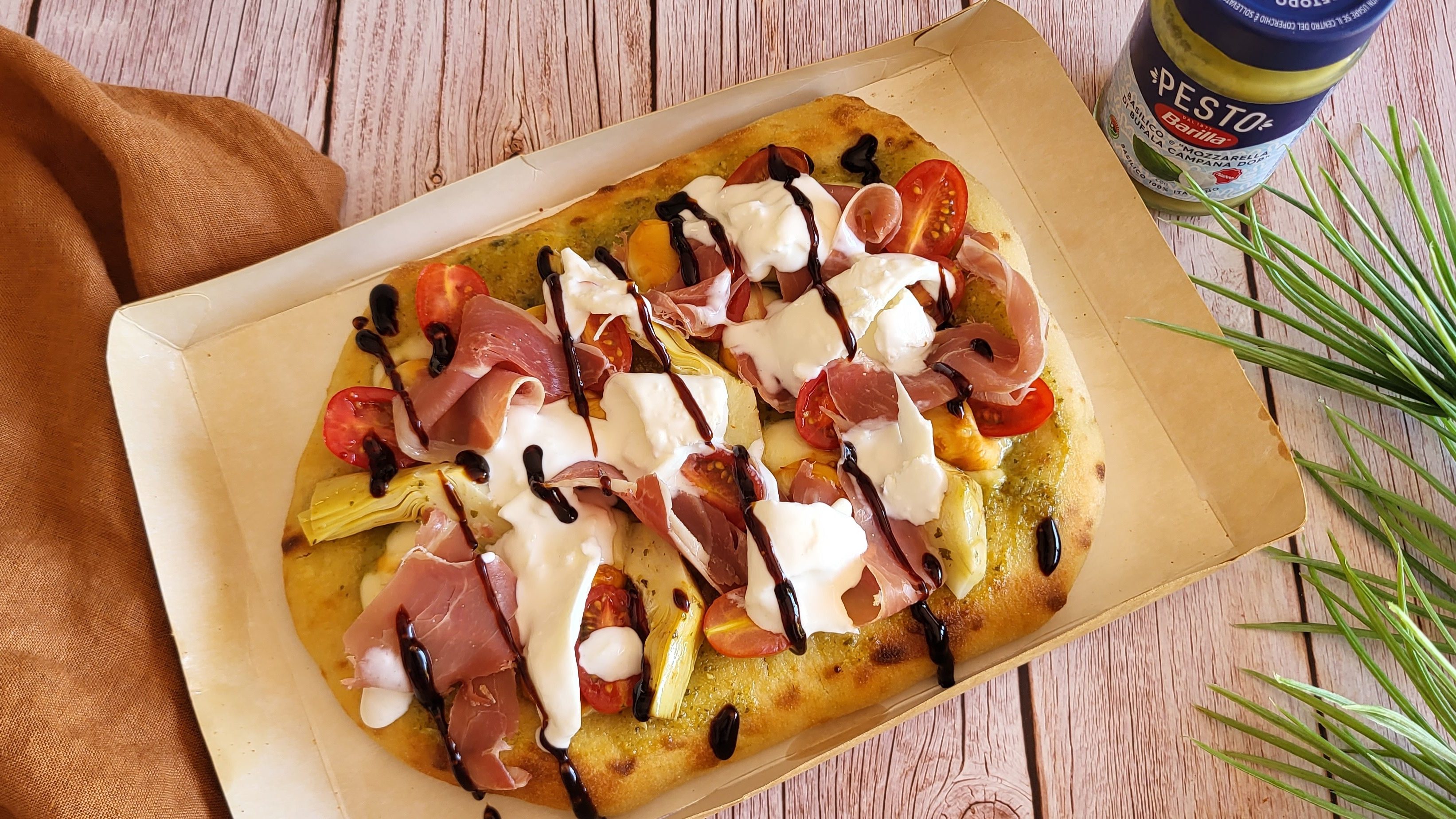 Pinsa à l’italienne