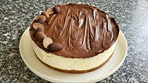Cheesecake cœur fondant Nutella & vanille