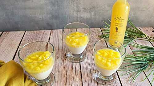 Panna cotta à l’ananas