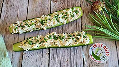 Concombres farcis minute