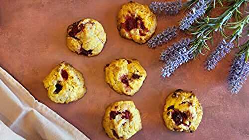 Cookies framboise et chocolat blanc