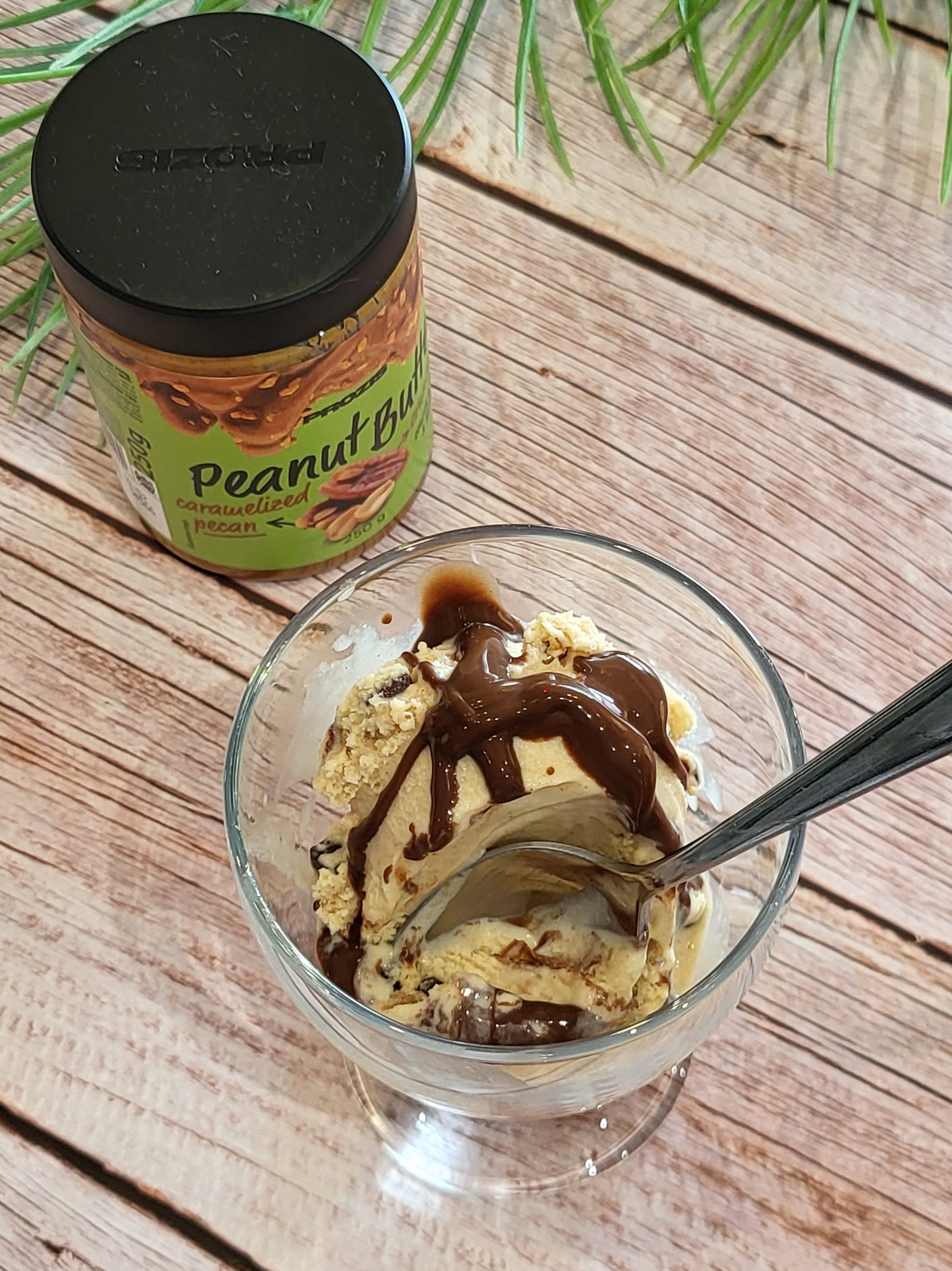 Glace au beurre de cacahuète