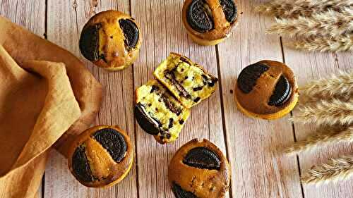 Muffins oréos au coeur chocolat