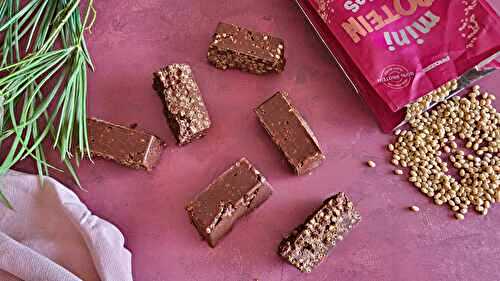 Barres de céréales chocolatées