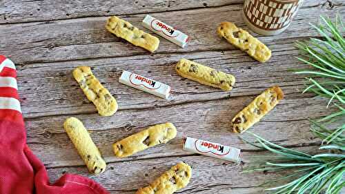 Kinder cookies barres