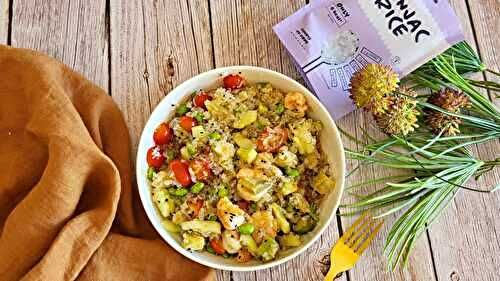 Pokebowl healthy avec sa sauce asiatique