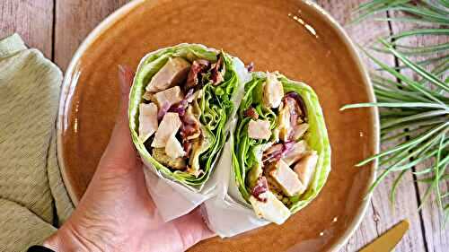 Salade césar en version wrap salade
