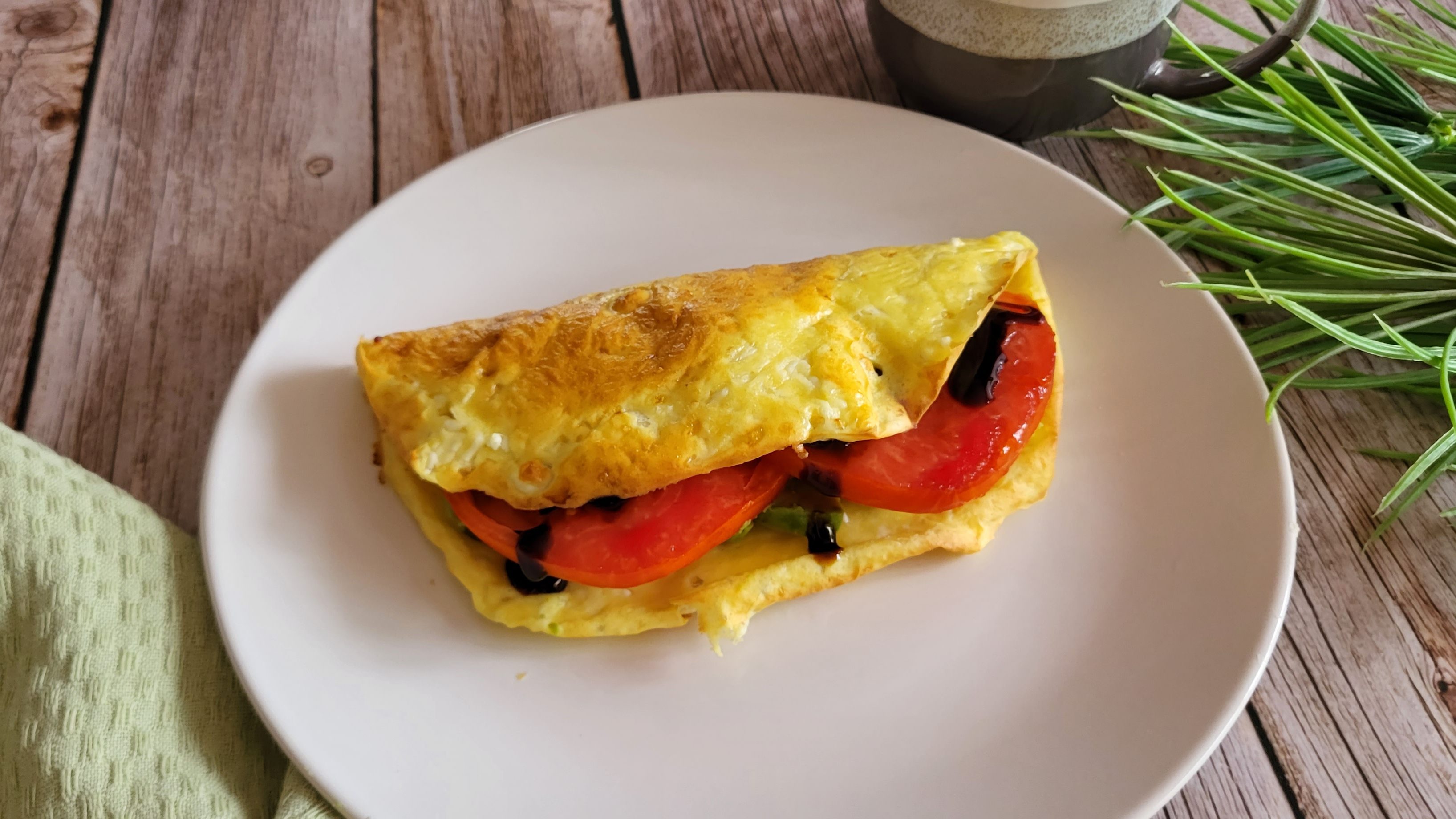Wrap au cottage cheese