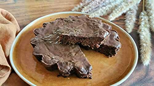 Brownie coco sans matière grasse et sans sucre