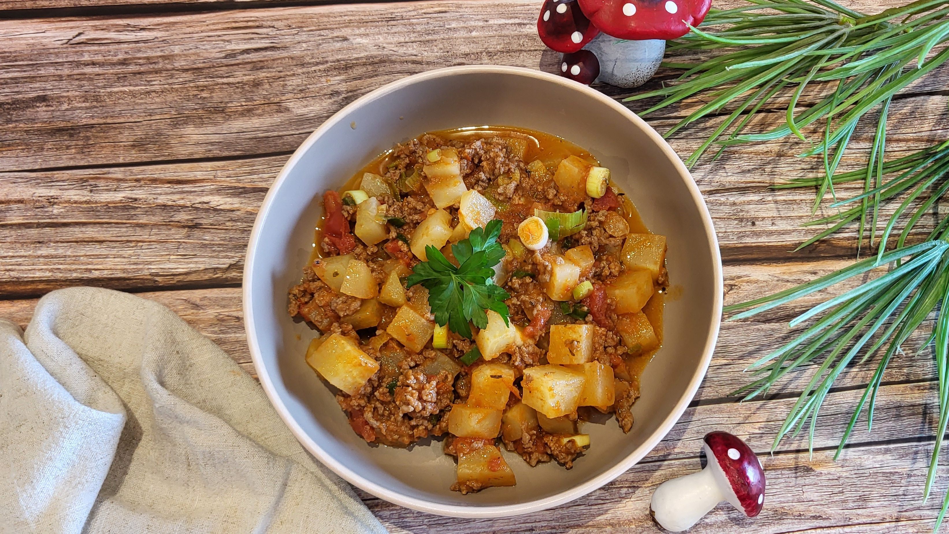 Céleri rave à la bolognaise