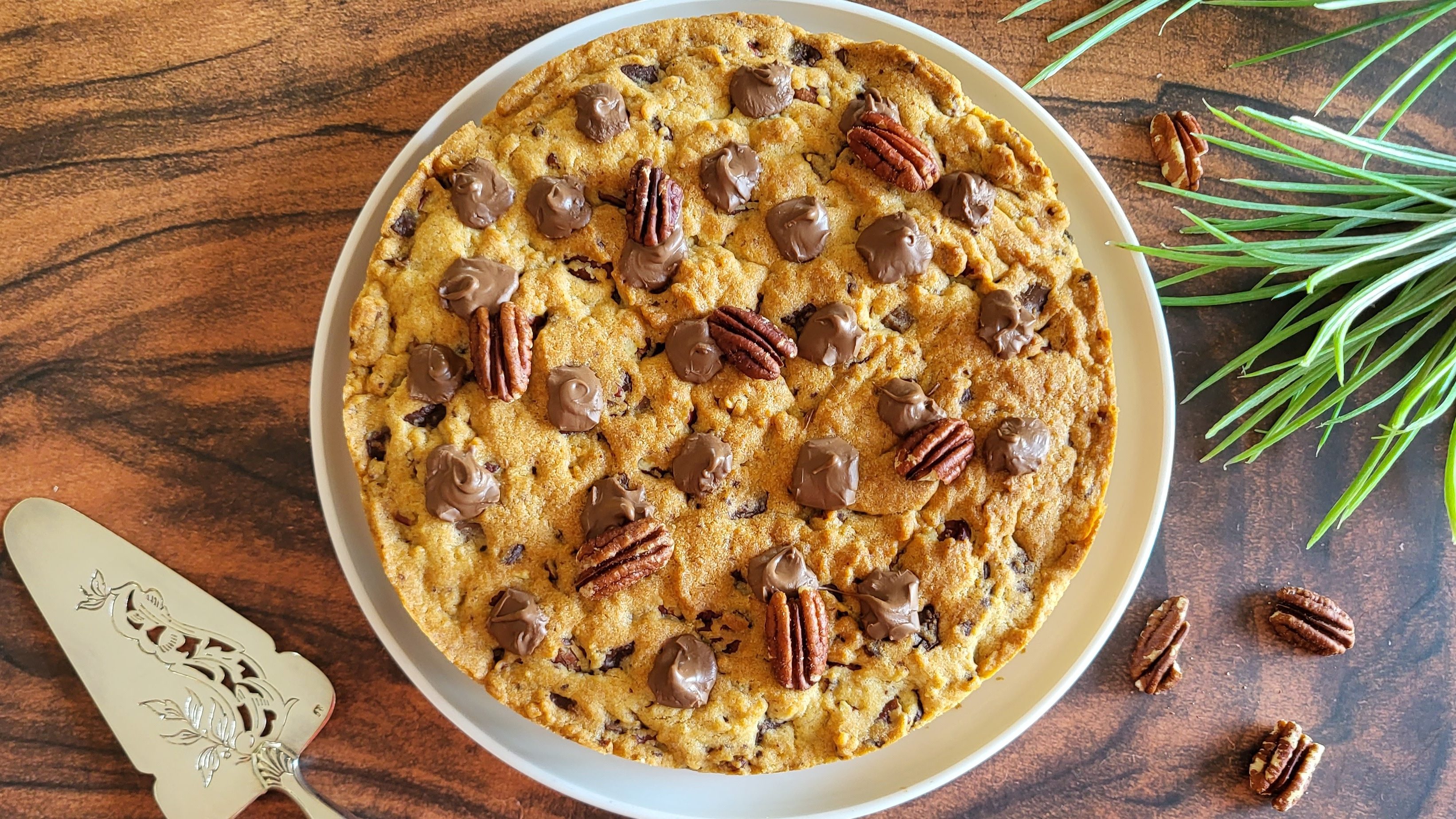 Cookie géant chocolat et noix de pécan