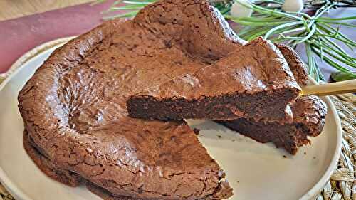 Fondant au chocolat et lait concentré