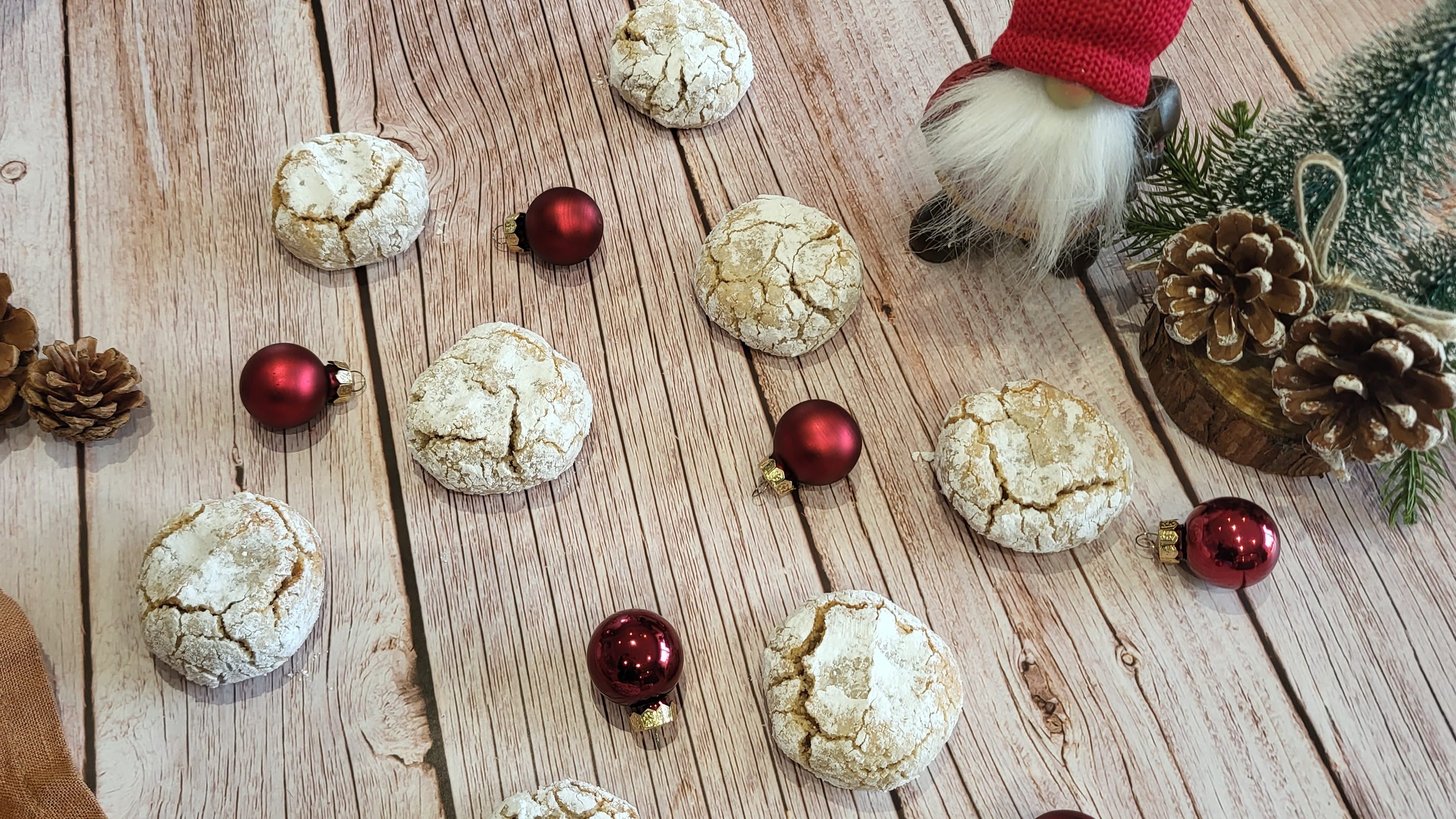 Amaretti à la crème de marron