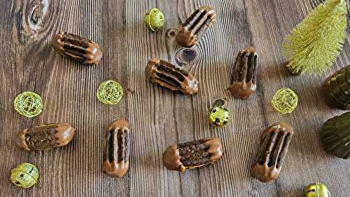 Bâtonnets au chocolat et au praliné (Nougatstangen)