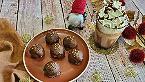 Duo gourmand : café latte chocolat & truffes express
