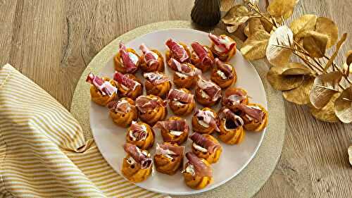 Bouchées au pesto rosso et coppa