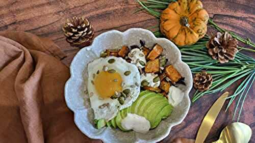 Bowl gourmand d’automne