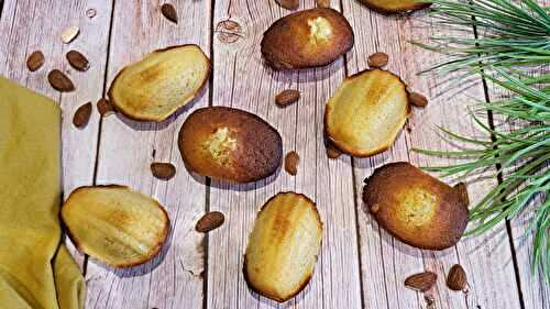 Madeleines au coeur frangipane