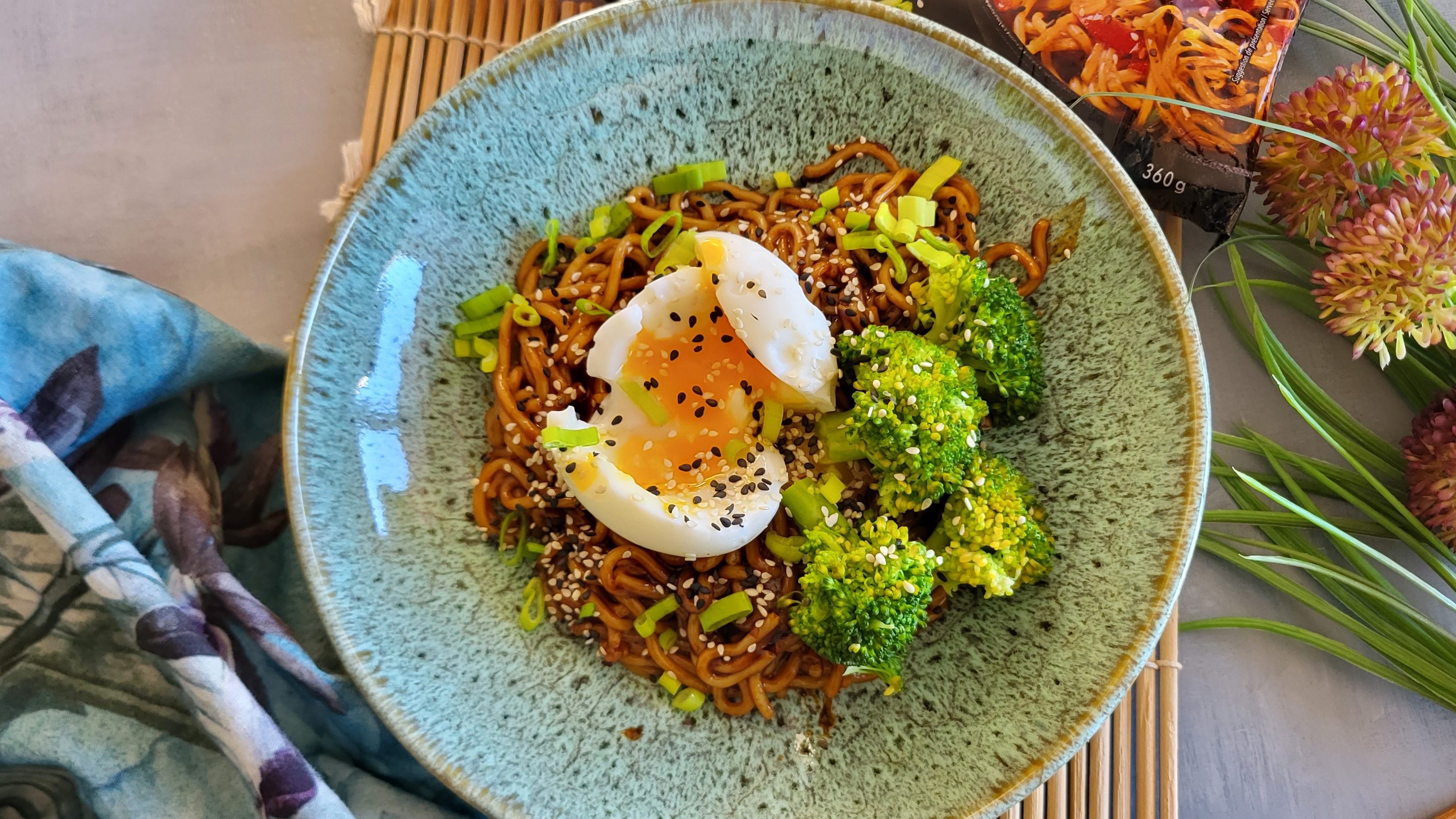 Nouilles à la sauce teriyaki rapide et ultra gourmand