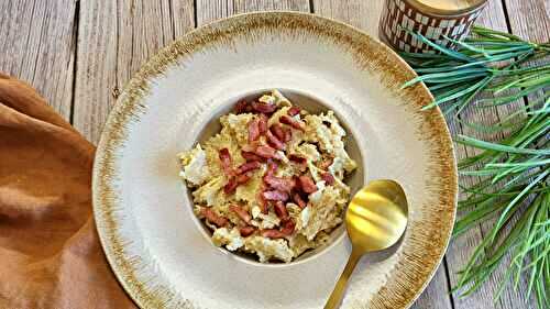 Pâtes à la crème de chou-fleur & parmesan