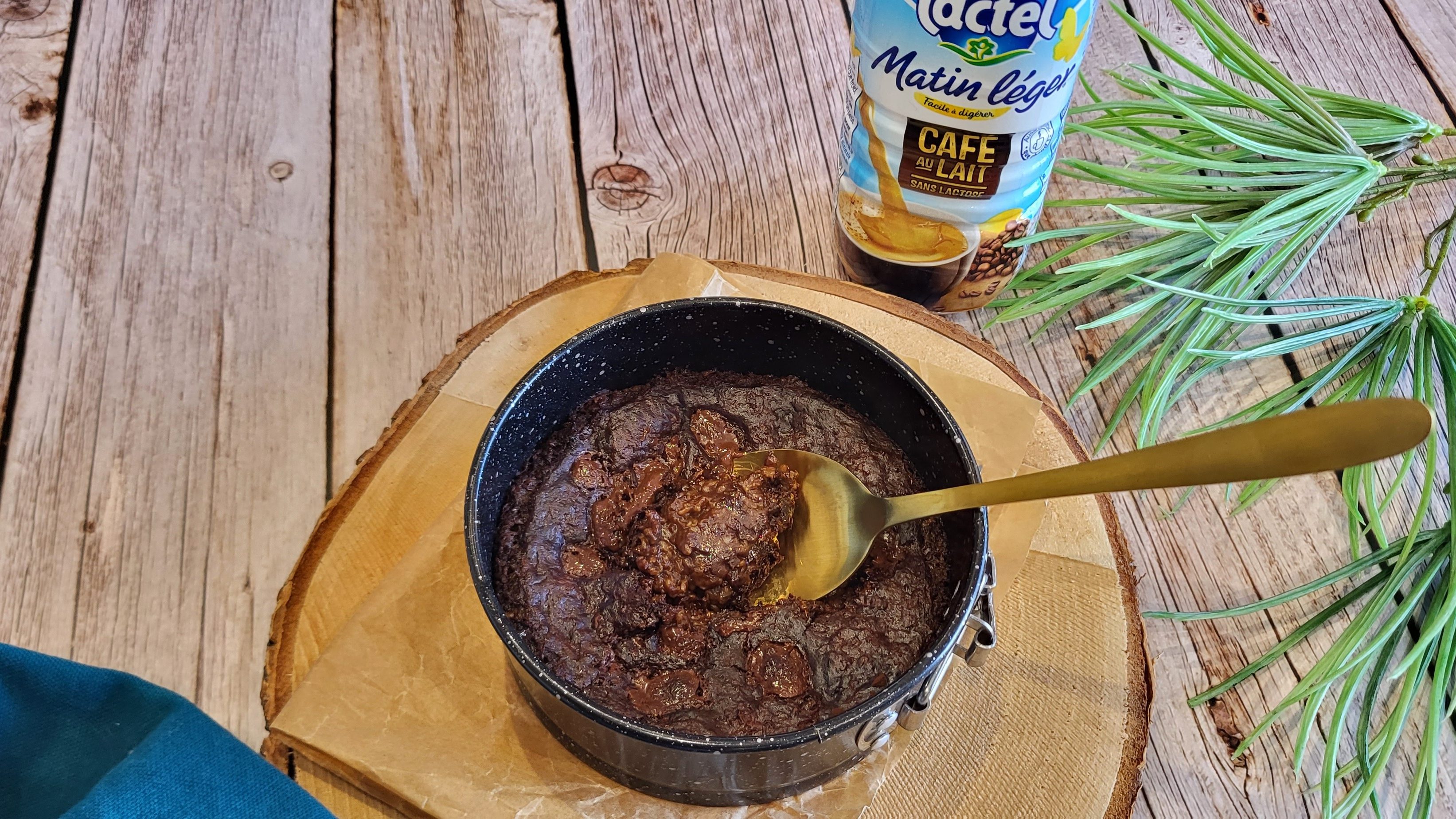 Porridge à l’air fryer façon tiramisu choco