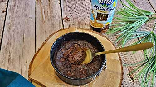 Porridge à l’air fryer façon tiramisu choco