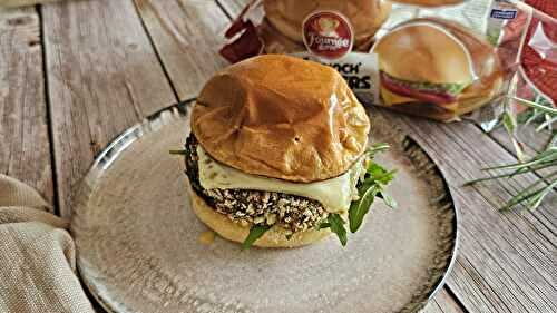 Burger veggie aux steaks de lentilles