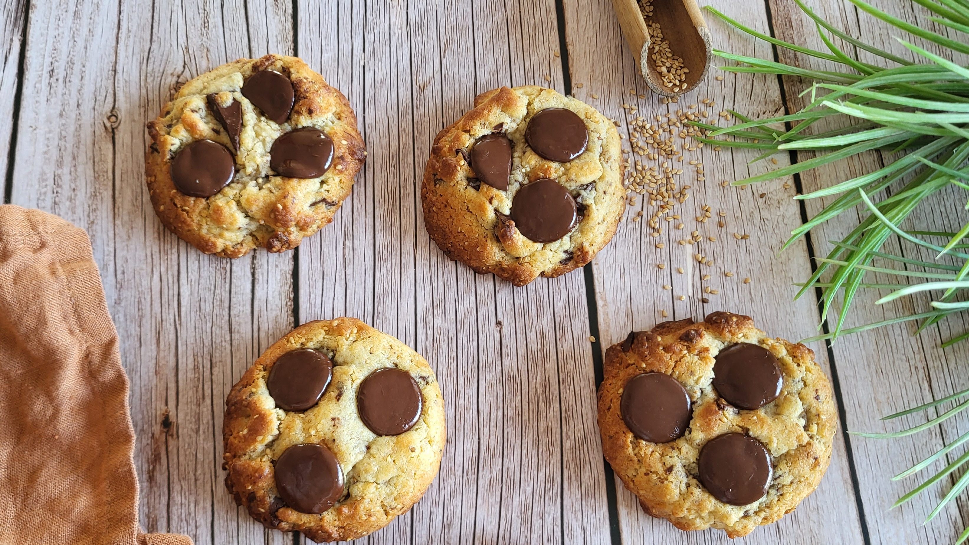 Cookies miso et chocolat