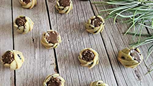 Financiers tigrés choco noisette