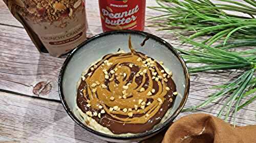 Porridge façon snikers