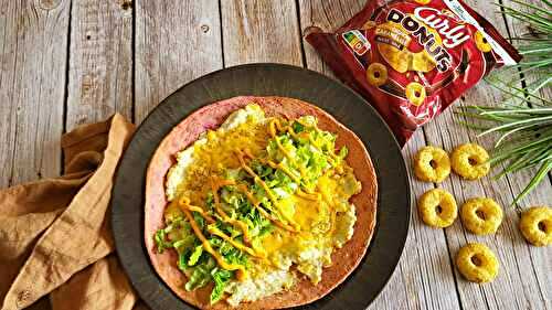 Wrap express au poulet pané aux Curly – irrésistible !