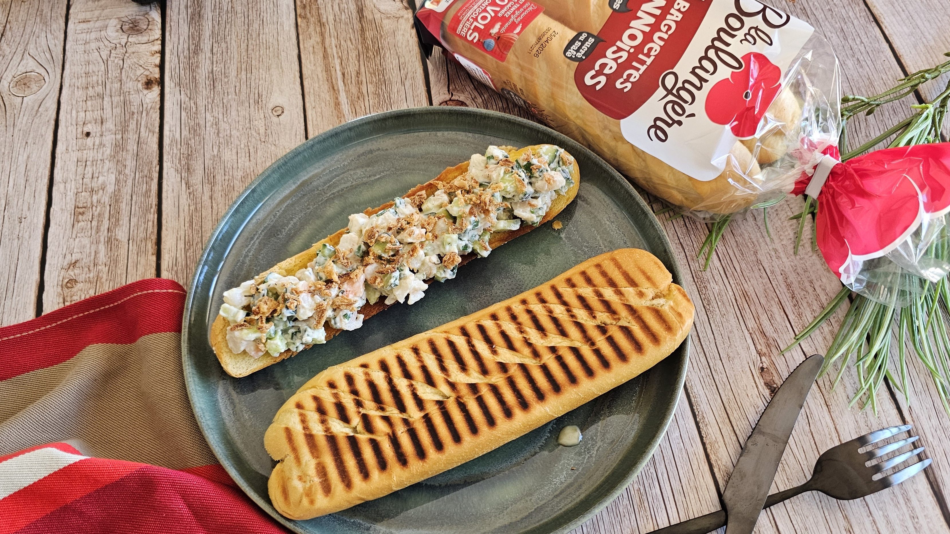 Baguettes Viennoises en 2 façon chaudes et froides