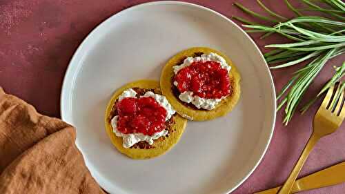 Pancakes à la farine de lupin