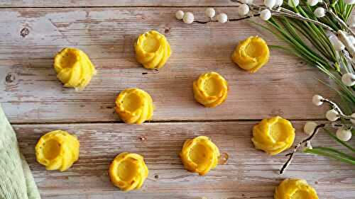 Mini spirales moutarde et fromage