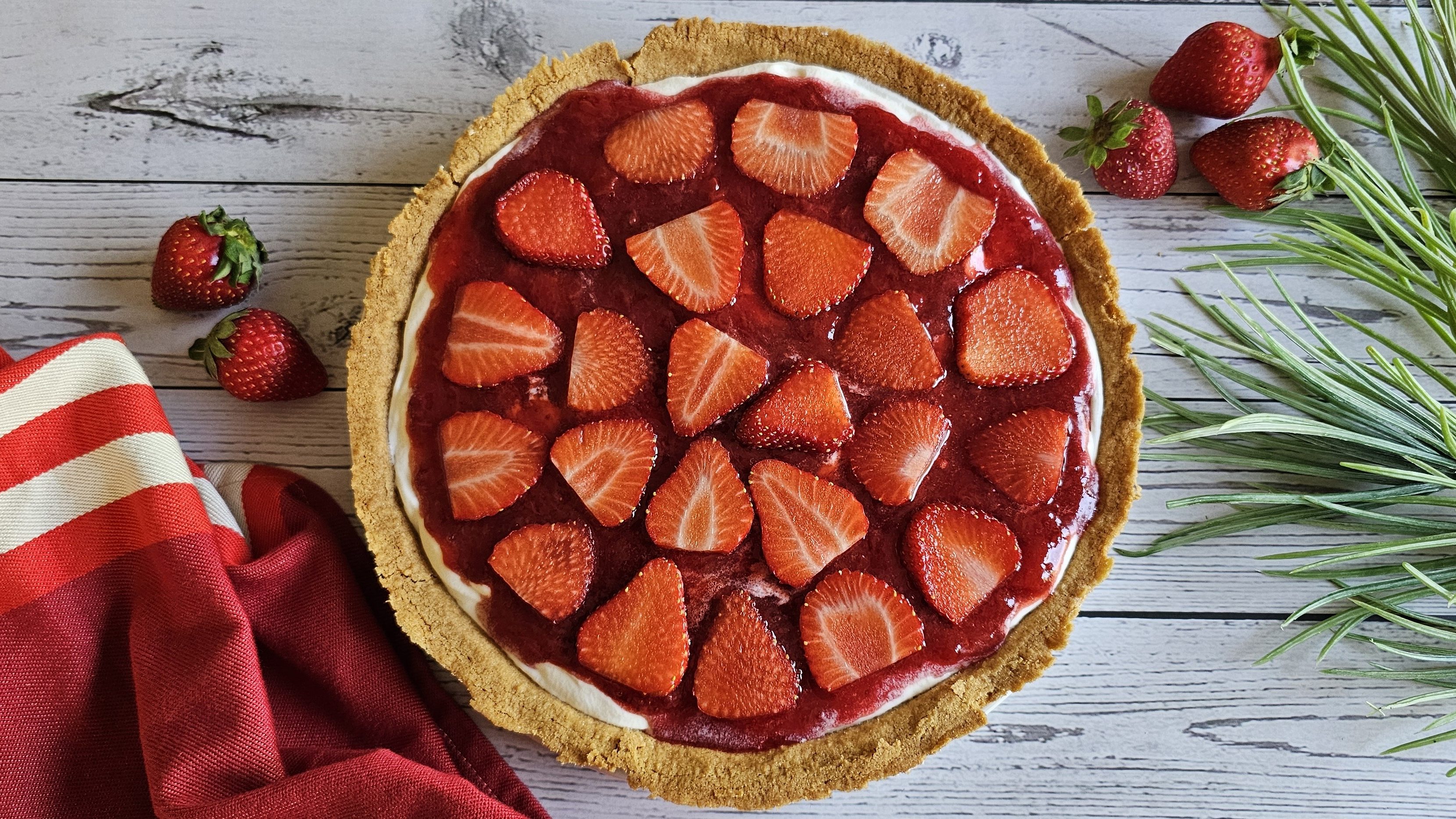 Tarte aux fraises