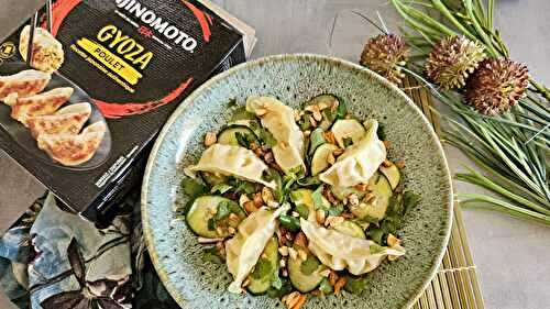 Salade asiatique aux gyoza