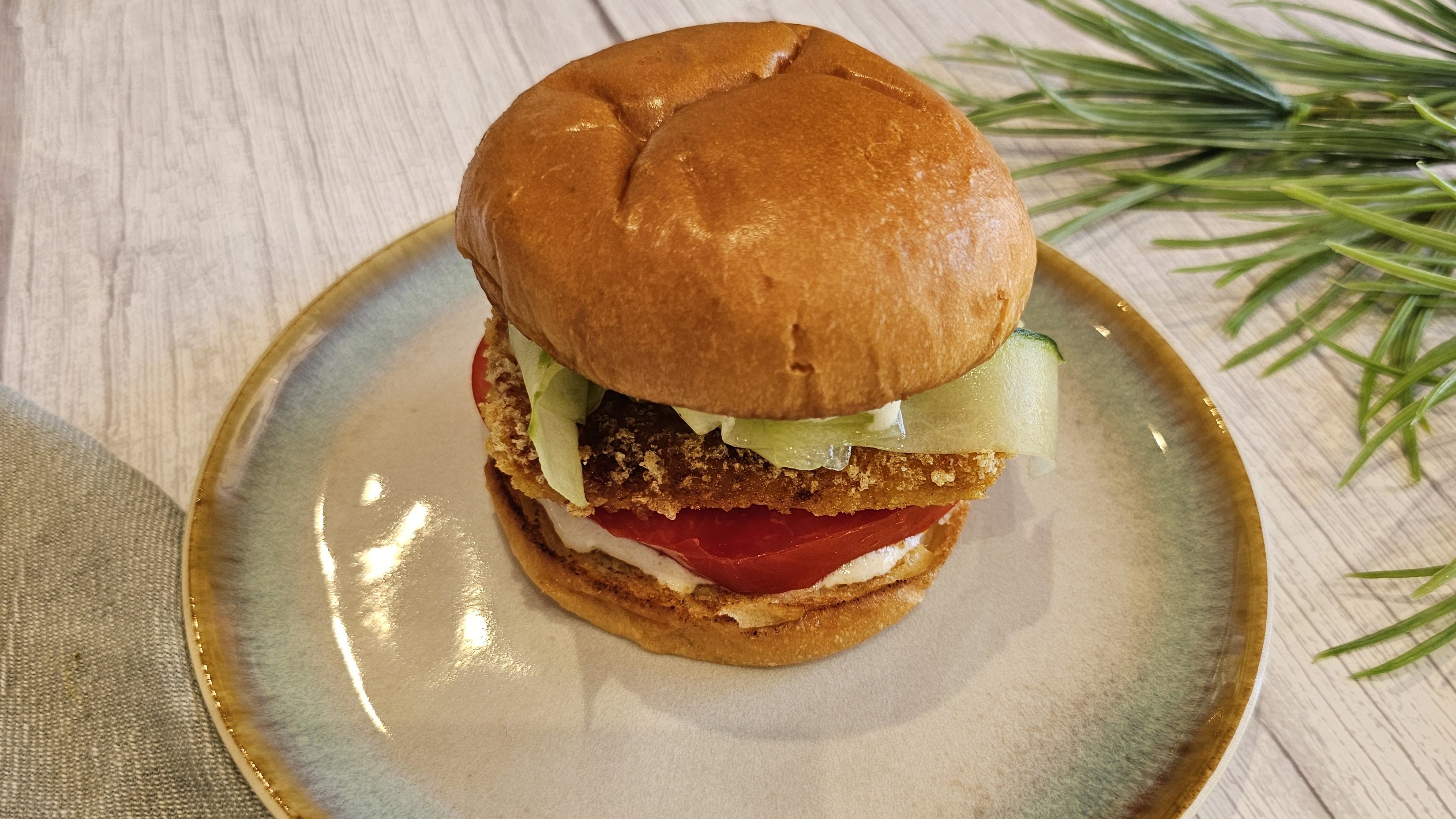 Burger halloumi