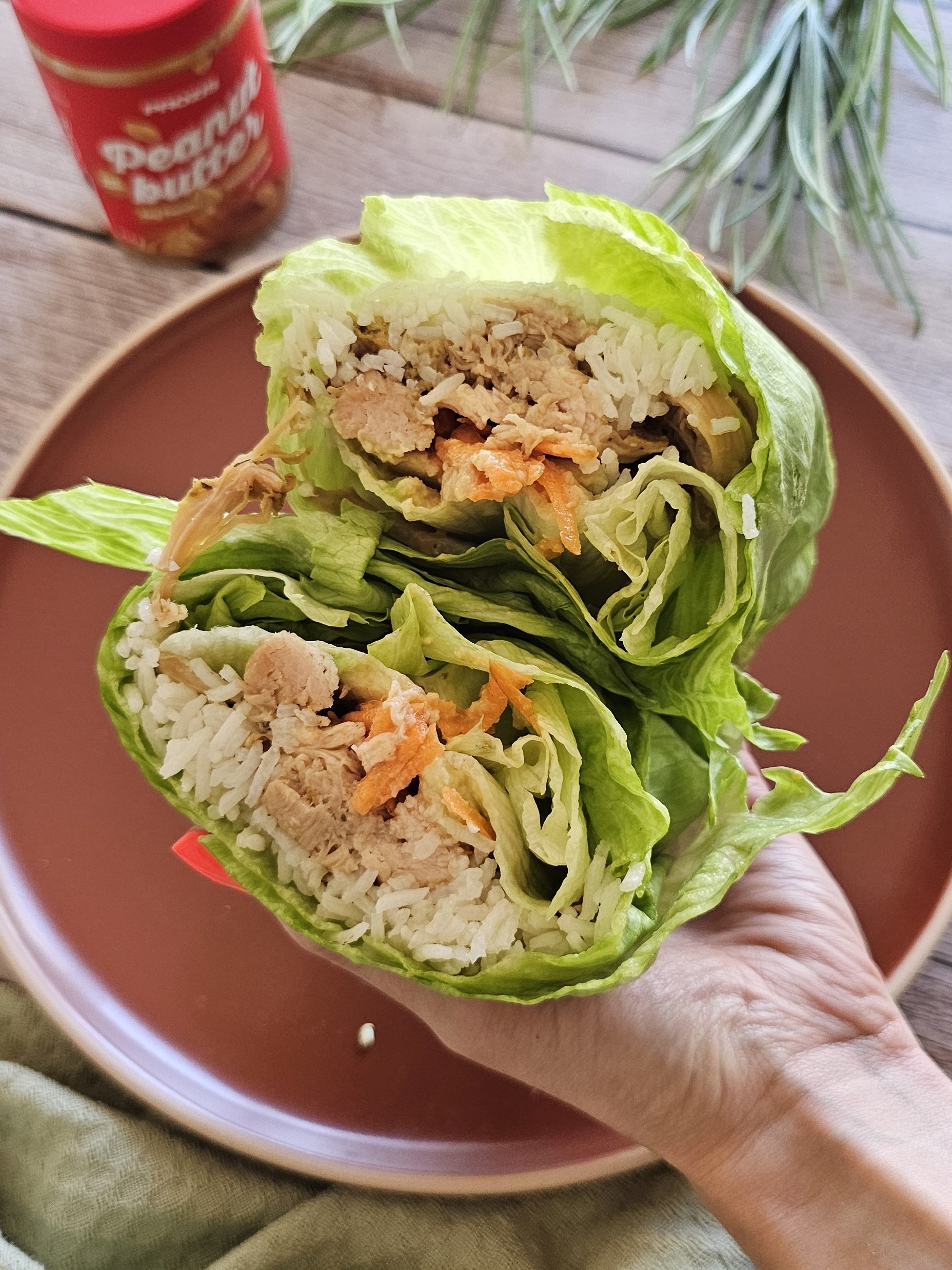 Tacos healthy sans tortilla au poulet