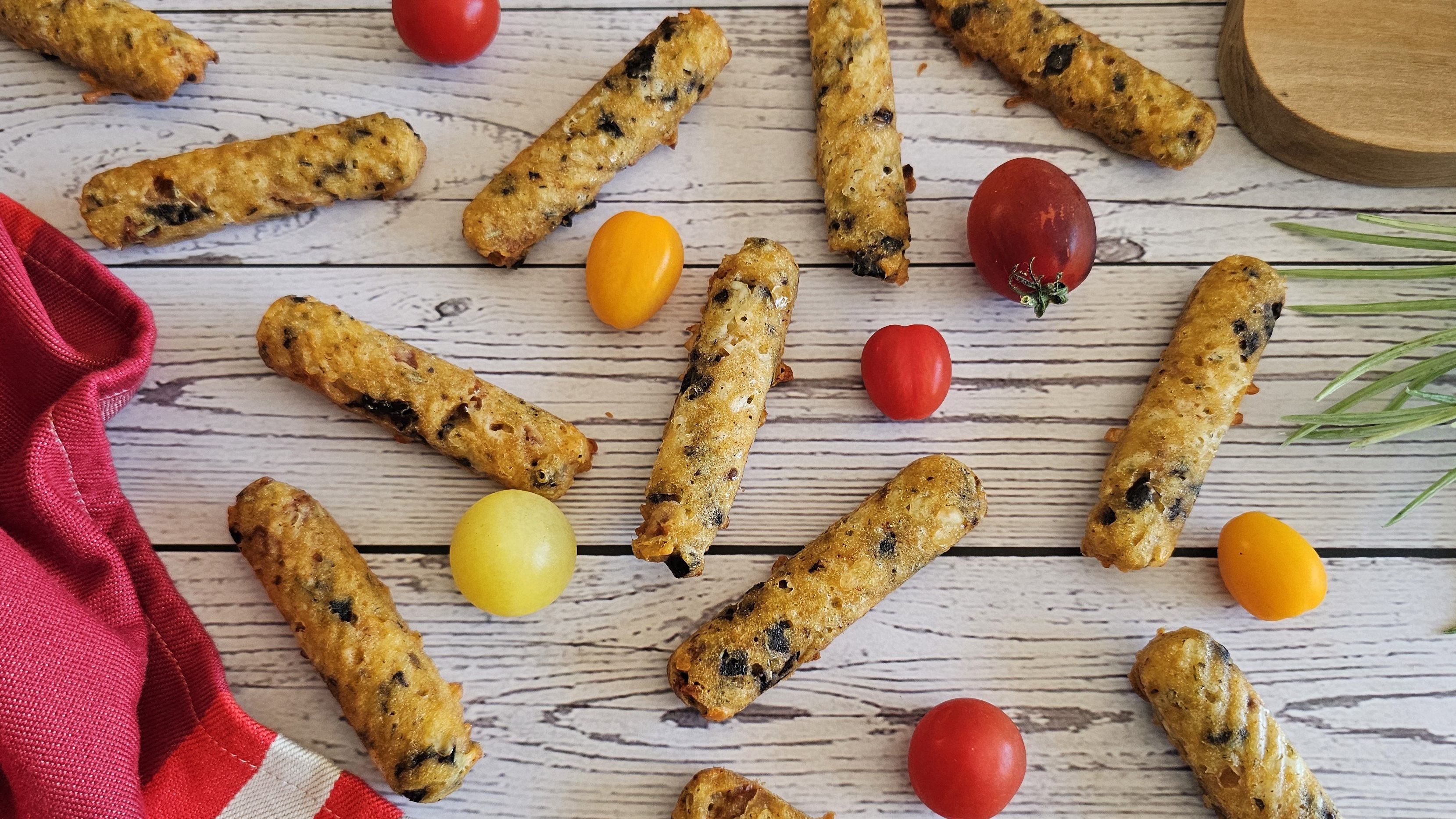 Financiers tomate séchées et olives