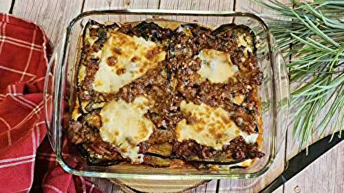 Parmigiana d’aubergine à la viande hachée