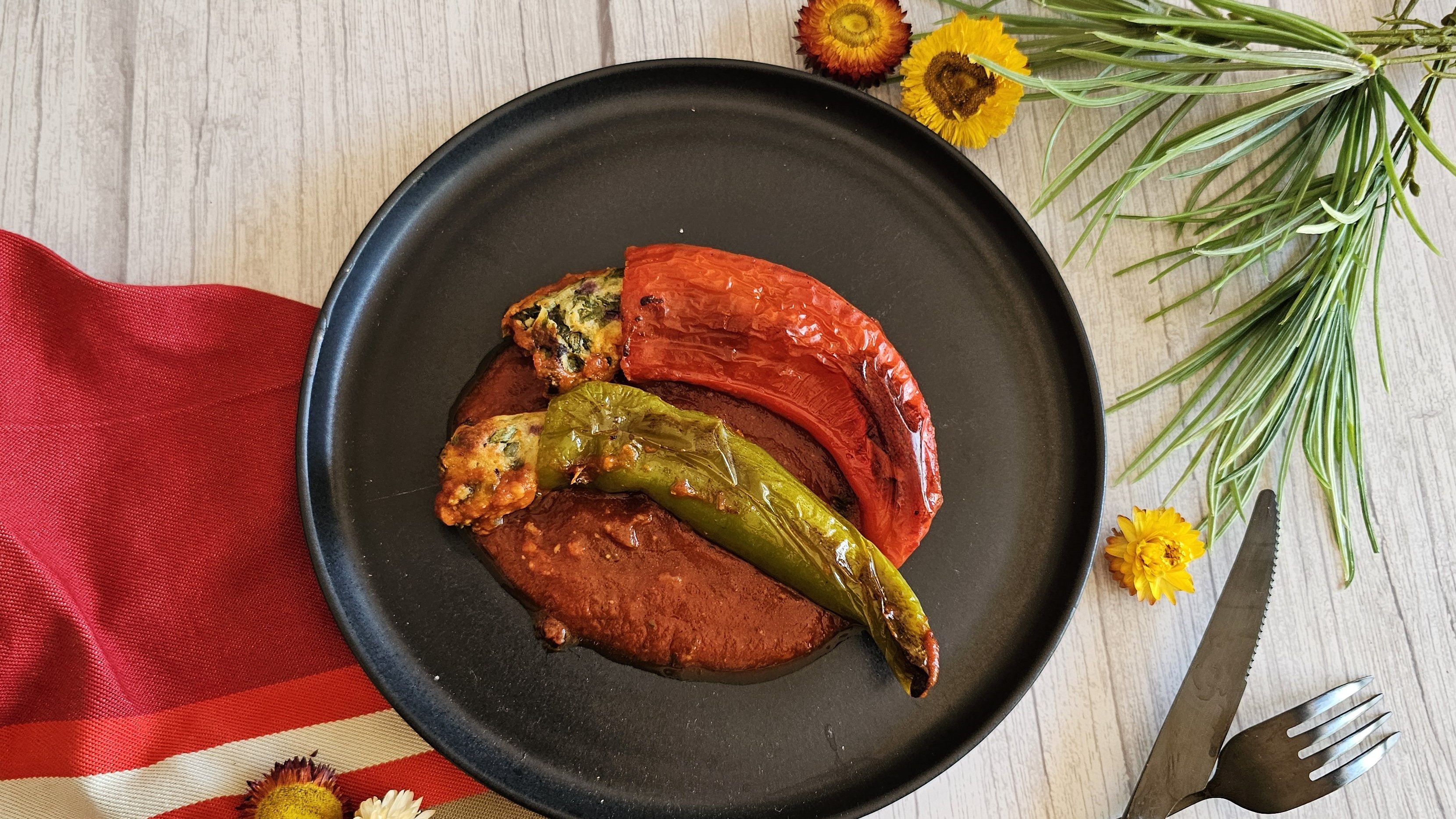 Poivrons à la sicilienne