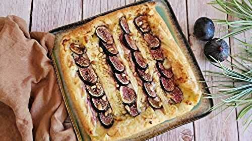 Tarte figue brie