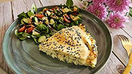 Tourte courgette et fromage
