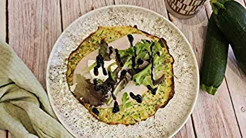 Wrap de courgette sans gluten