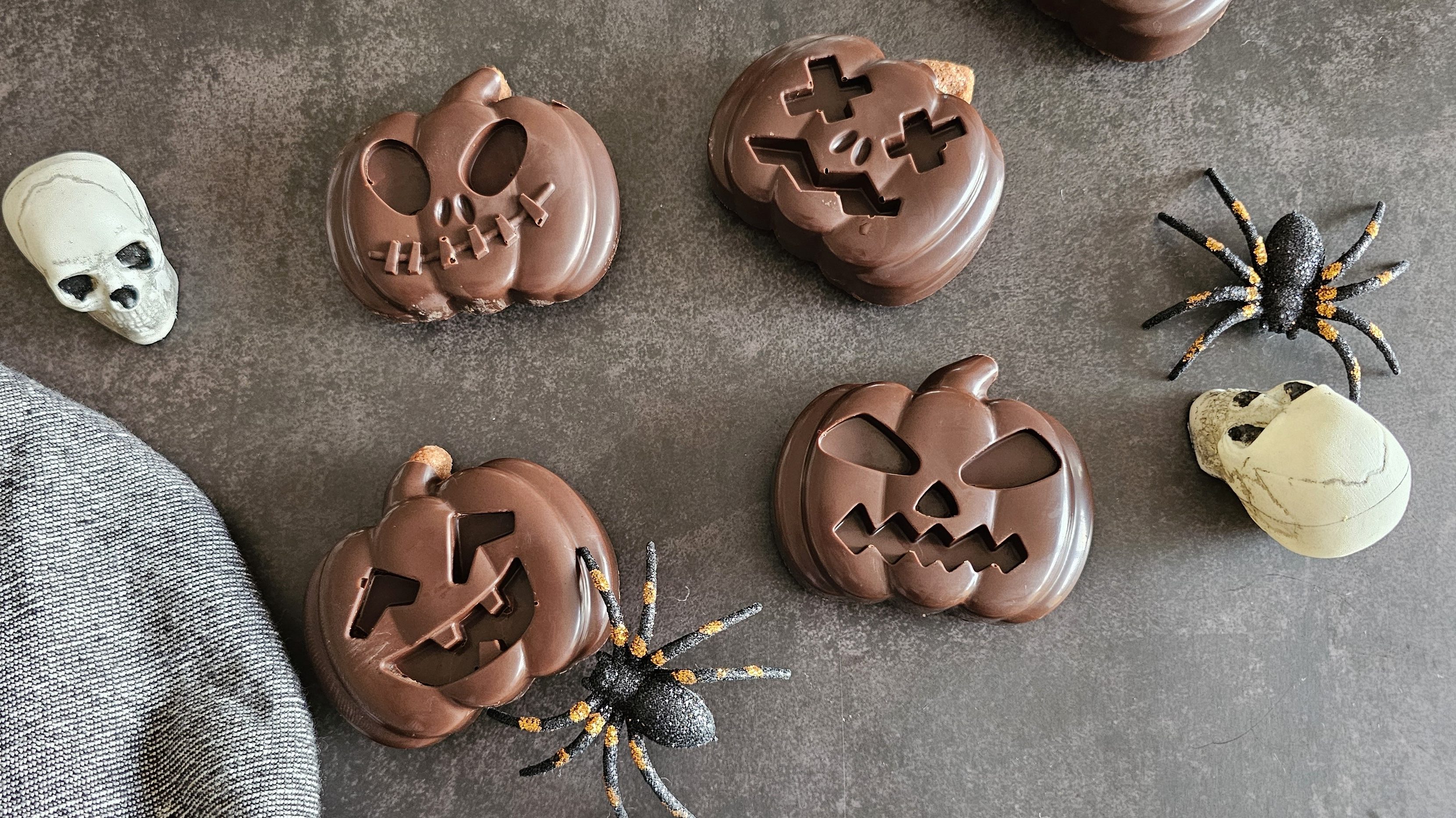 Brownie au marron d’halloween