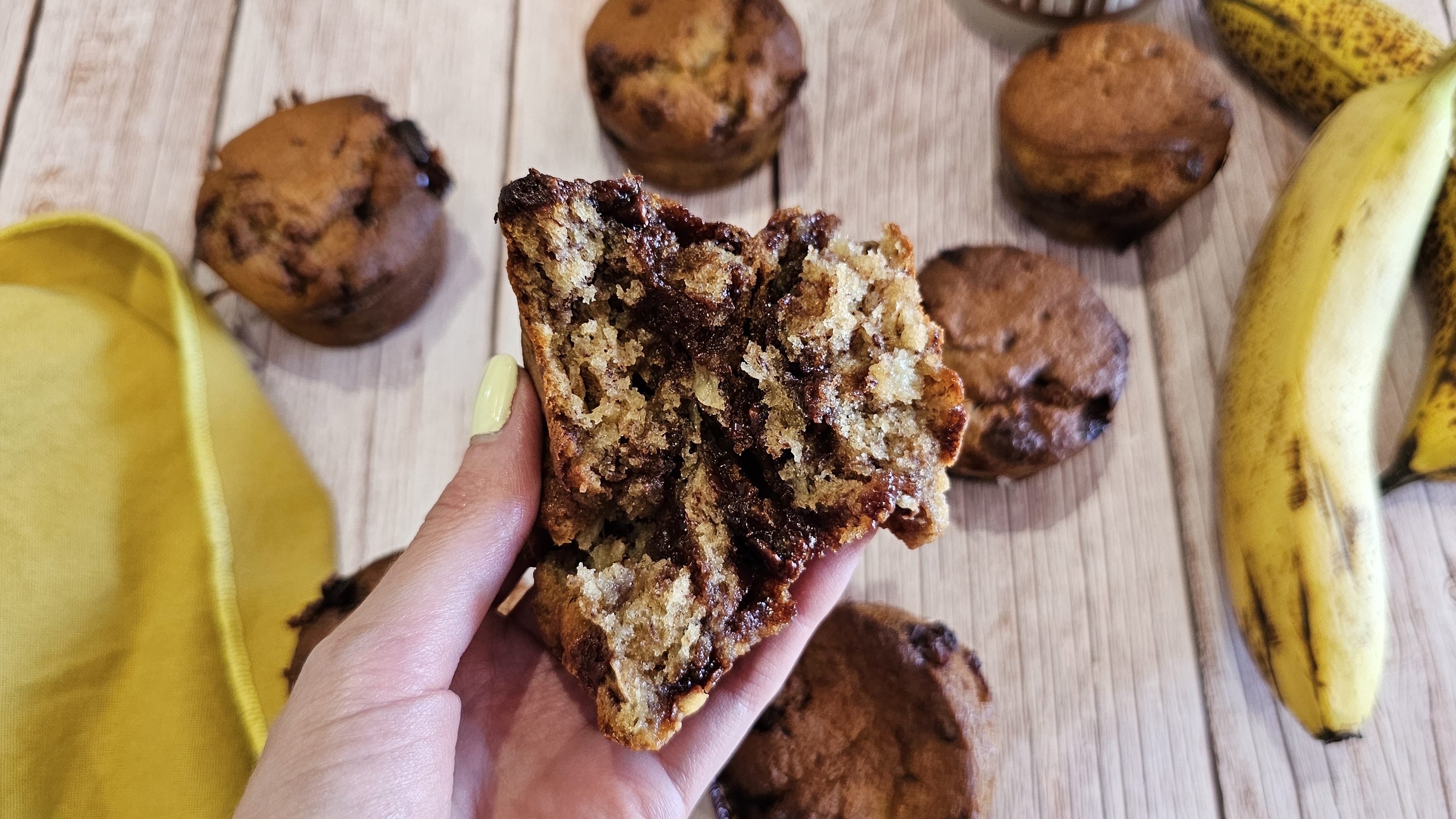 Les muffins à la banane les plus moelleux au monde