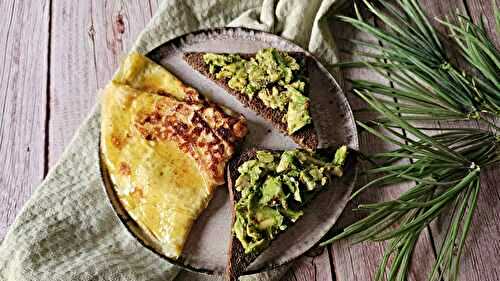 Omelette à l’halloumi