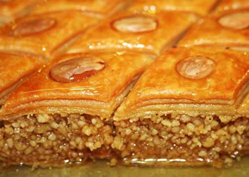 Baklawas aux Amandes