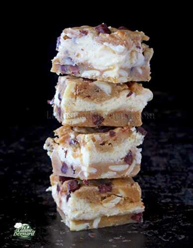 Cheesecake cookie bar